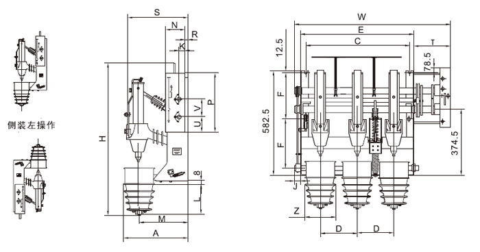 側(cè)面倒裝右操作 側(cè)面倒裝右操作